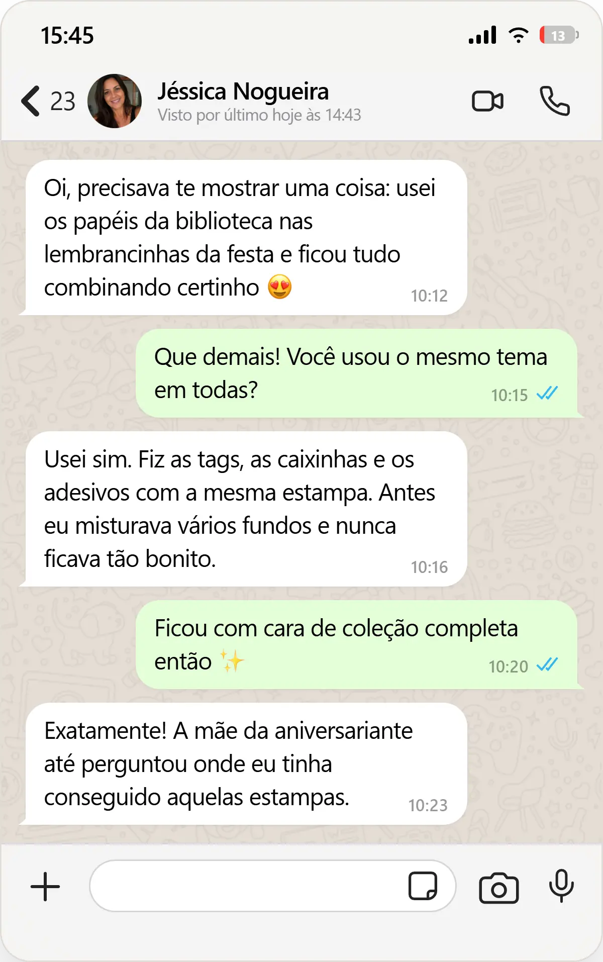Depoimento de cliente 2